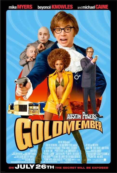 Austin Powers in Goldmember Main Poster