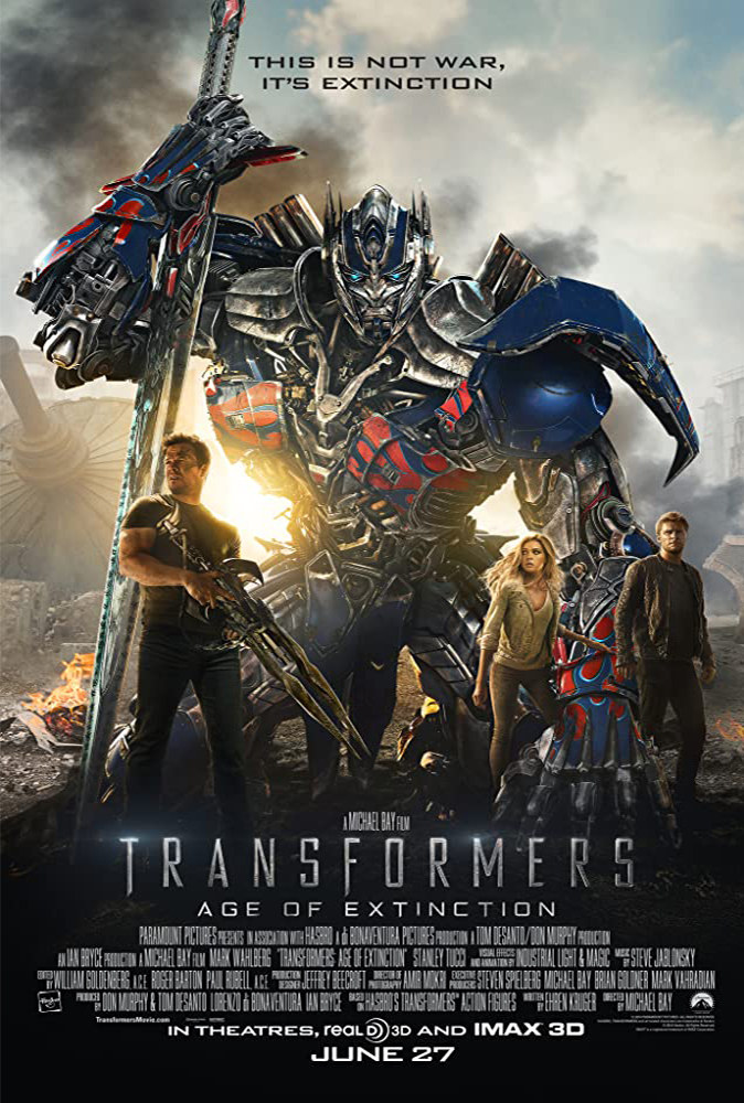 Transformers: Age of Extinction (2014) Main Poster