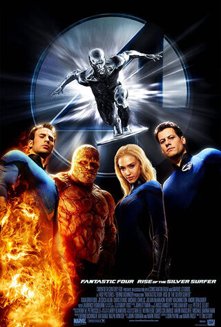 Fantastic Four: Rise Of The Silver Surfer (2007) Main Poster