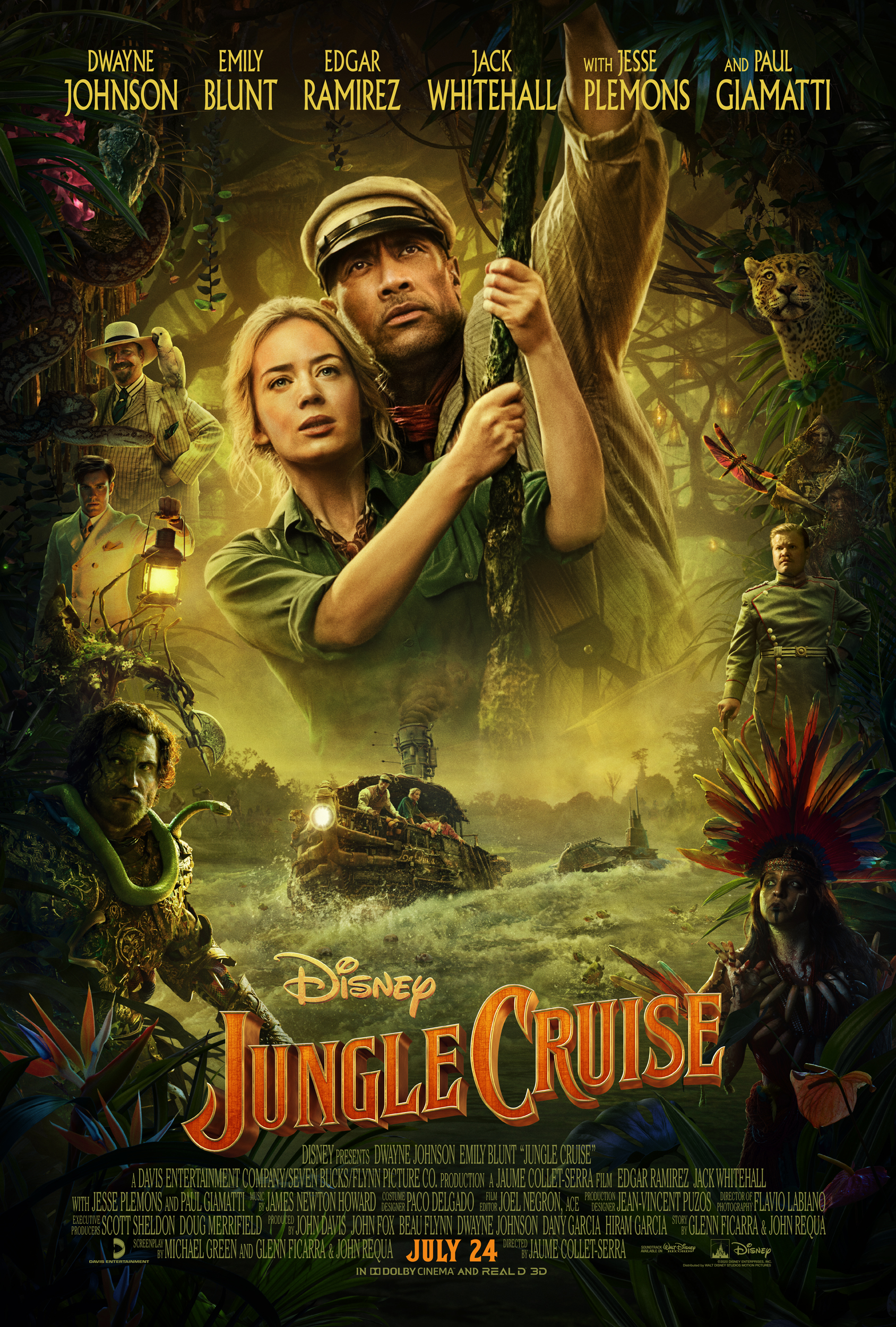 Jungle Cruise Main Poster