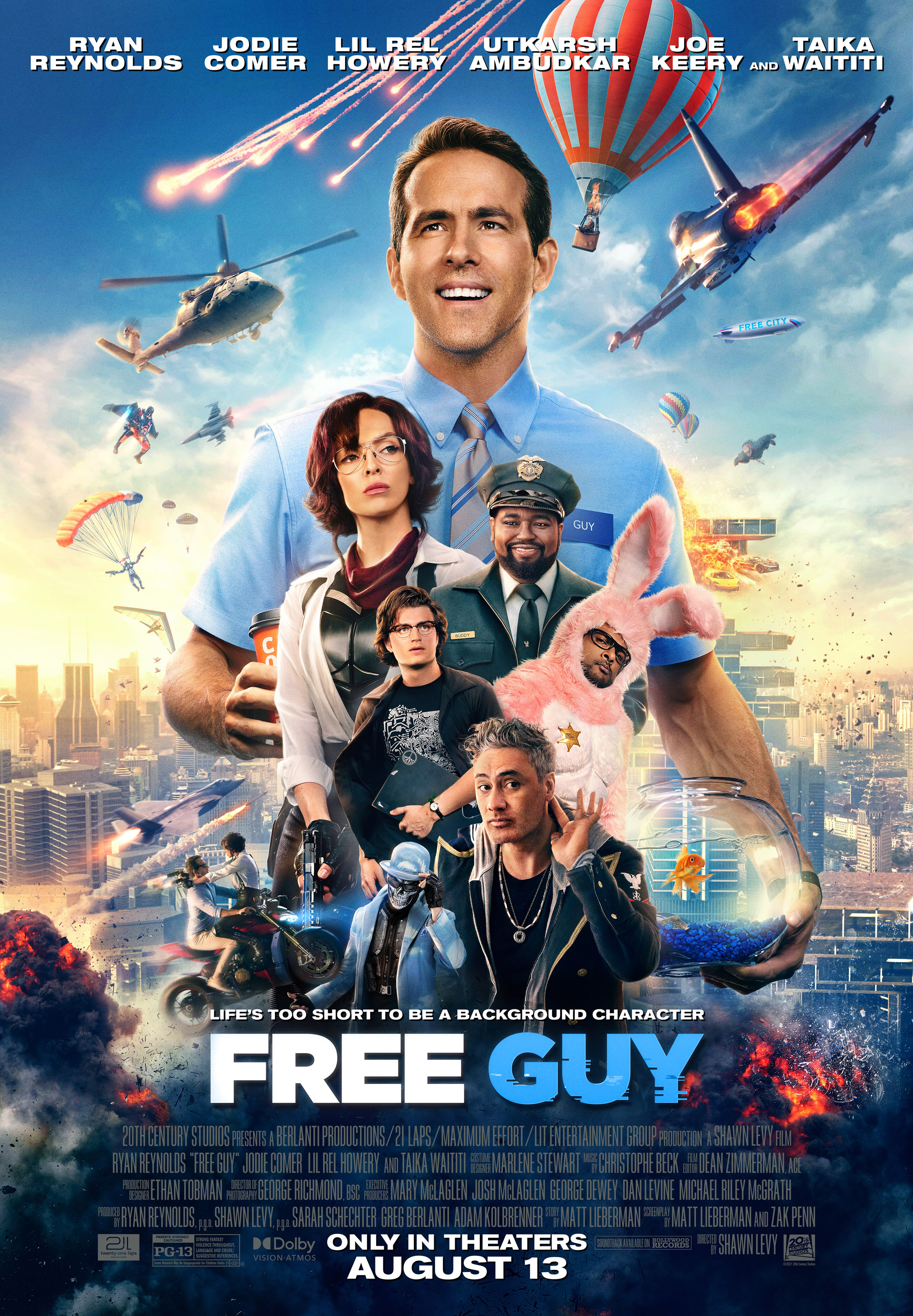 Free Guy Main Poster
