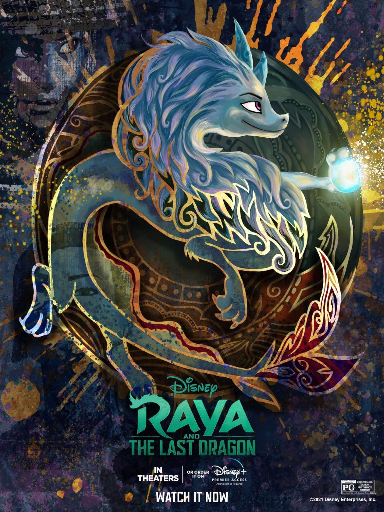 Raya And The Last Dragon Main Poster