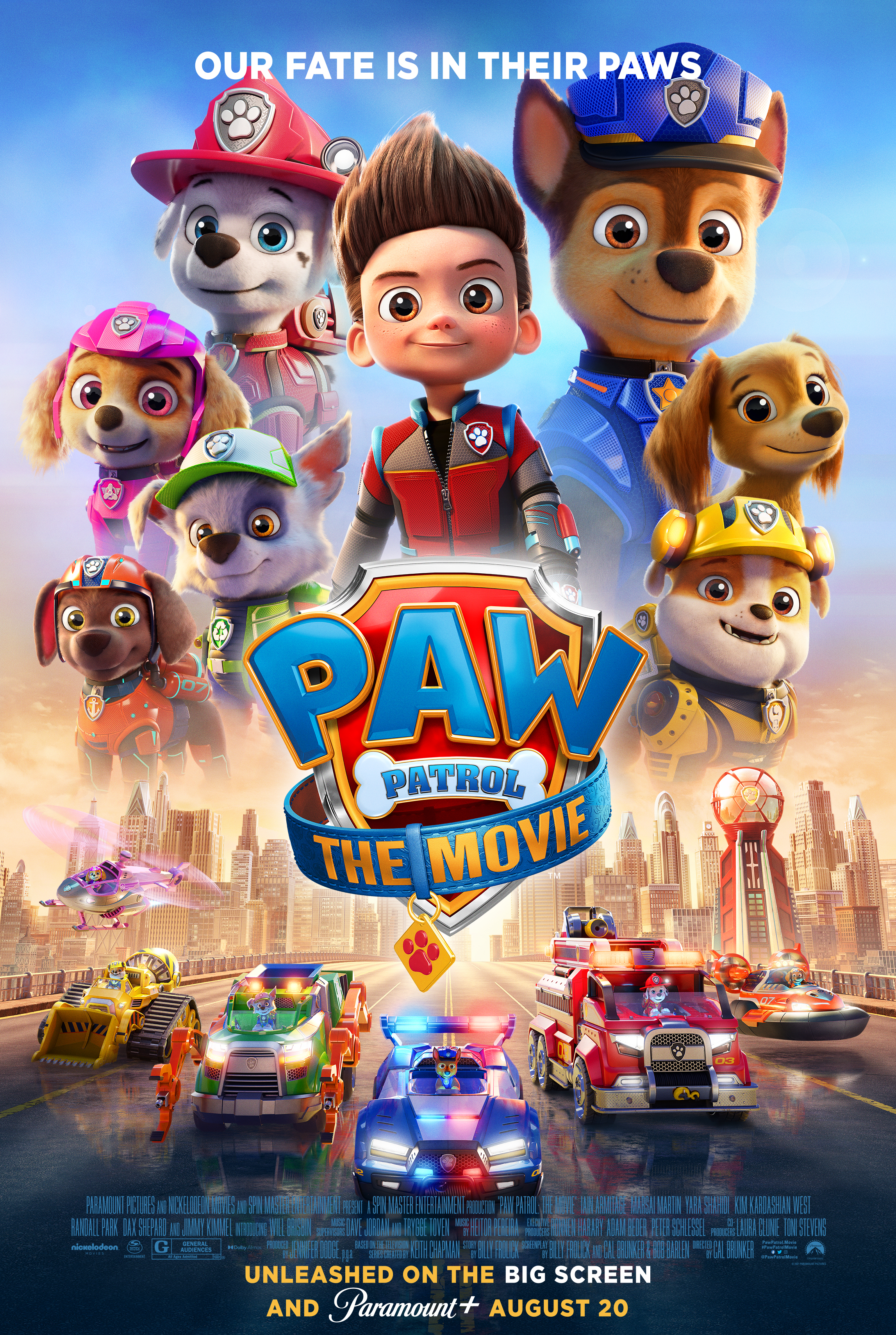PAW Patrol: The Movie Main Poster