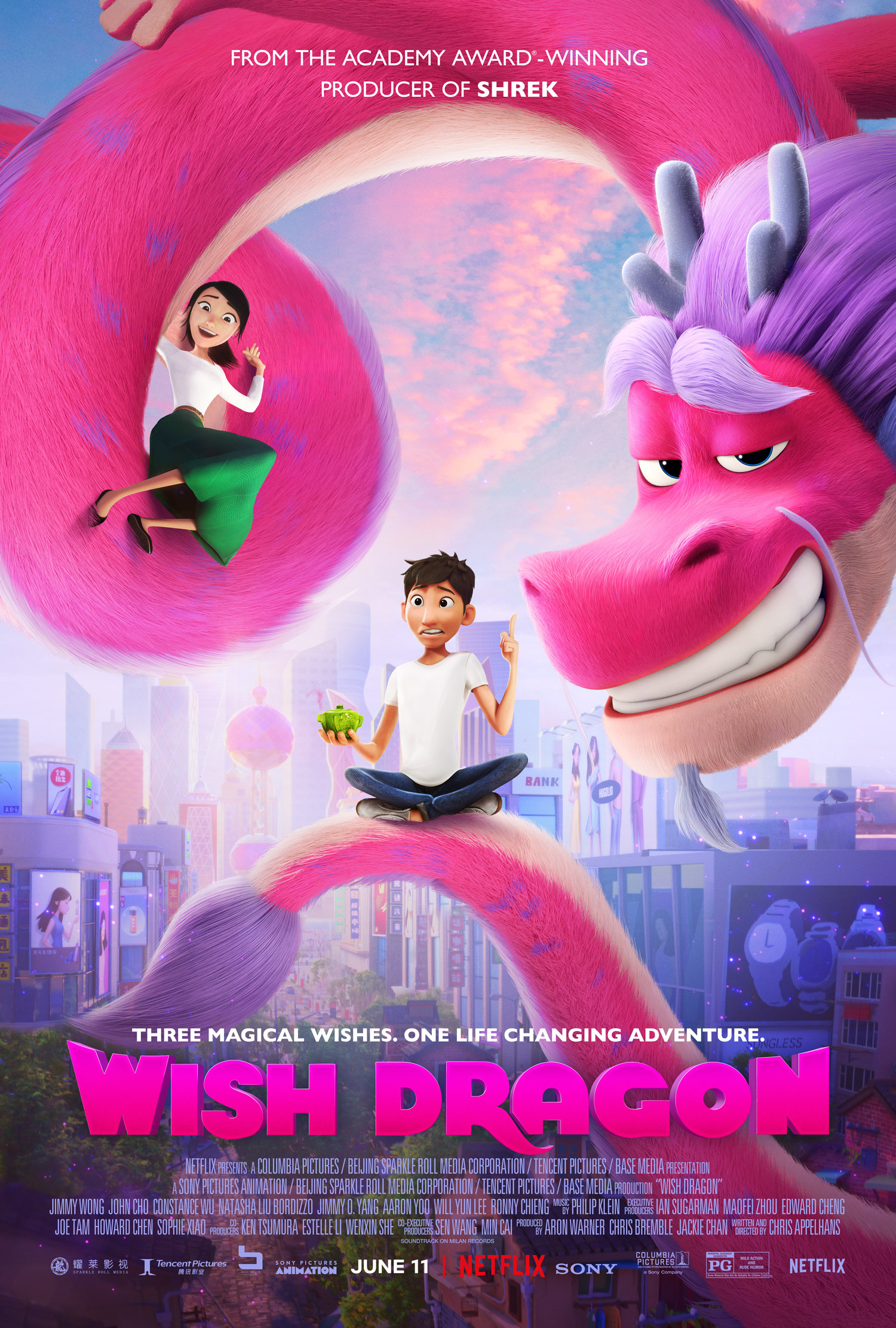 Wish Dragon Main Poster