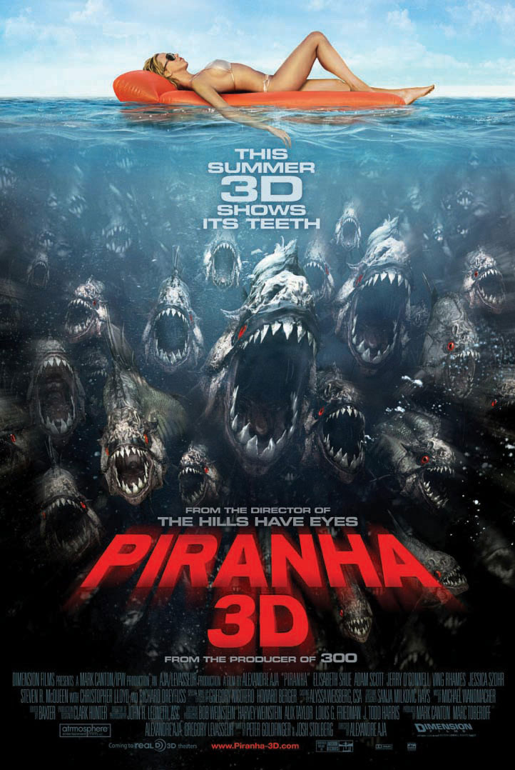Piranha 3D Main Poster
