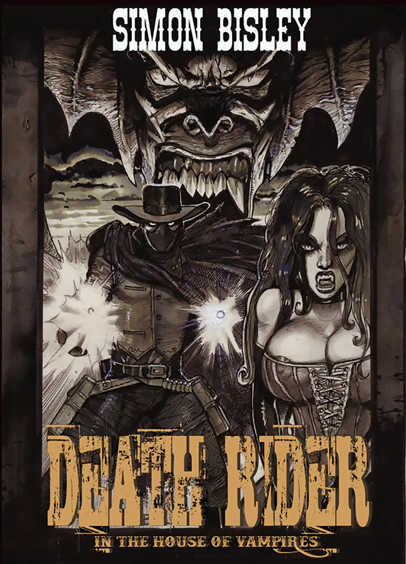 Death Rider In The House Of Vampires Main Poster
