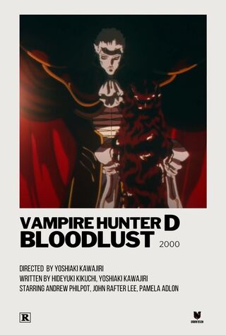 Vampire Hunter D: Bloodlust (2001) Main Poster