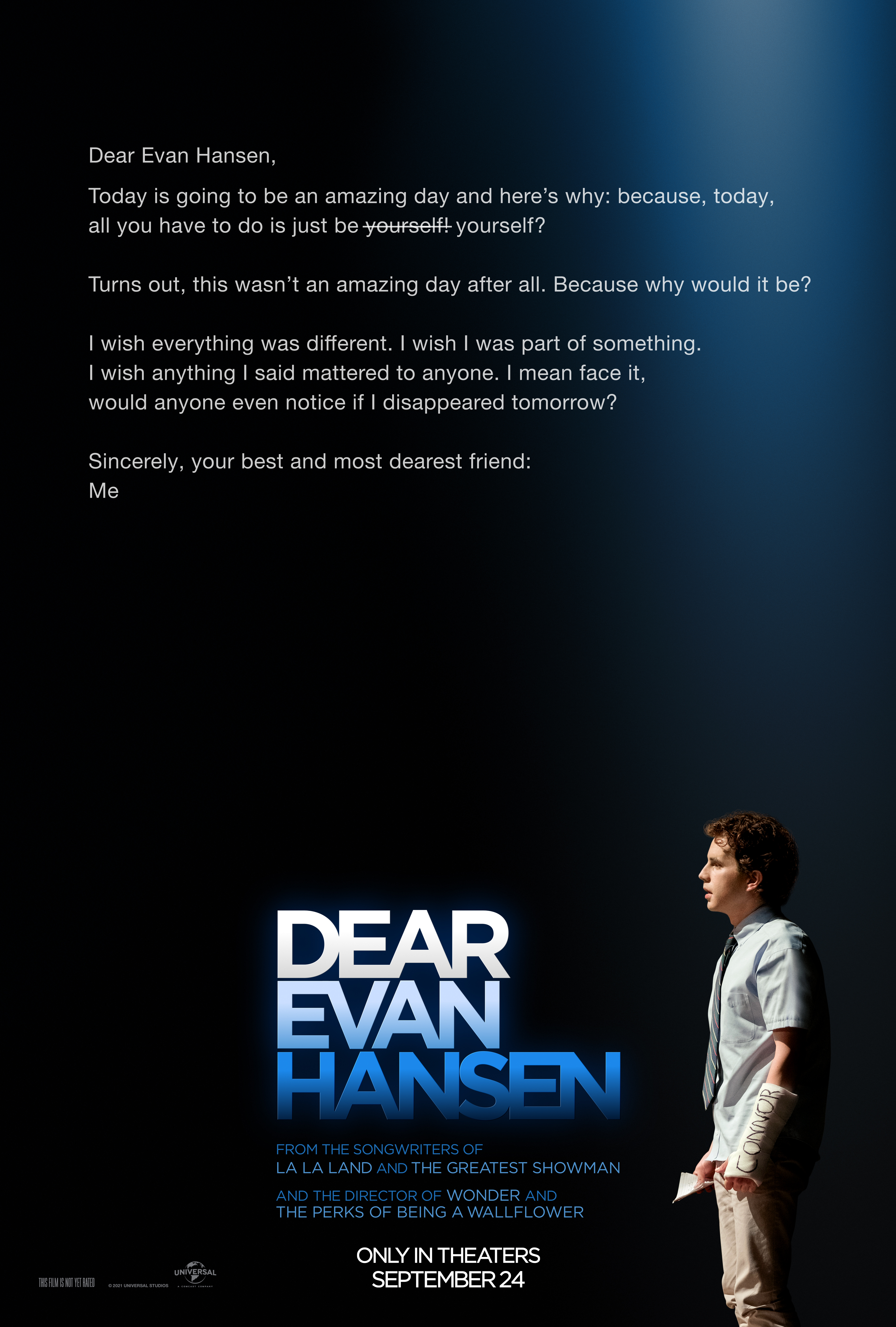 Dear Evan Hansen (2021) Main Poster
