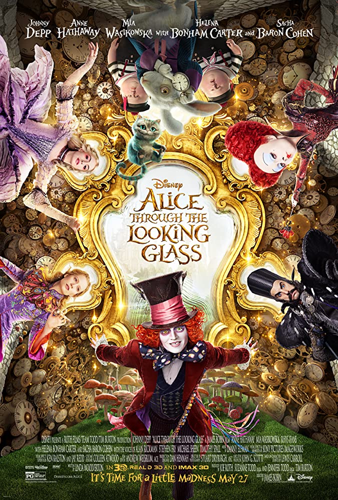 Alice Through the Looking Glass Main Poster