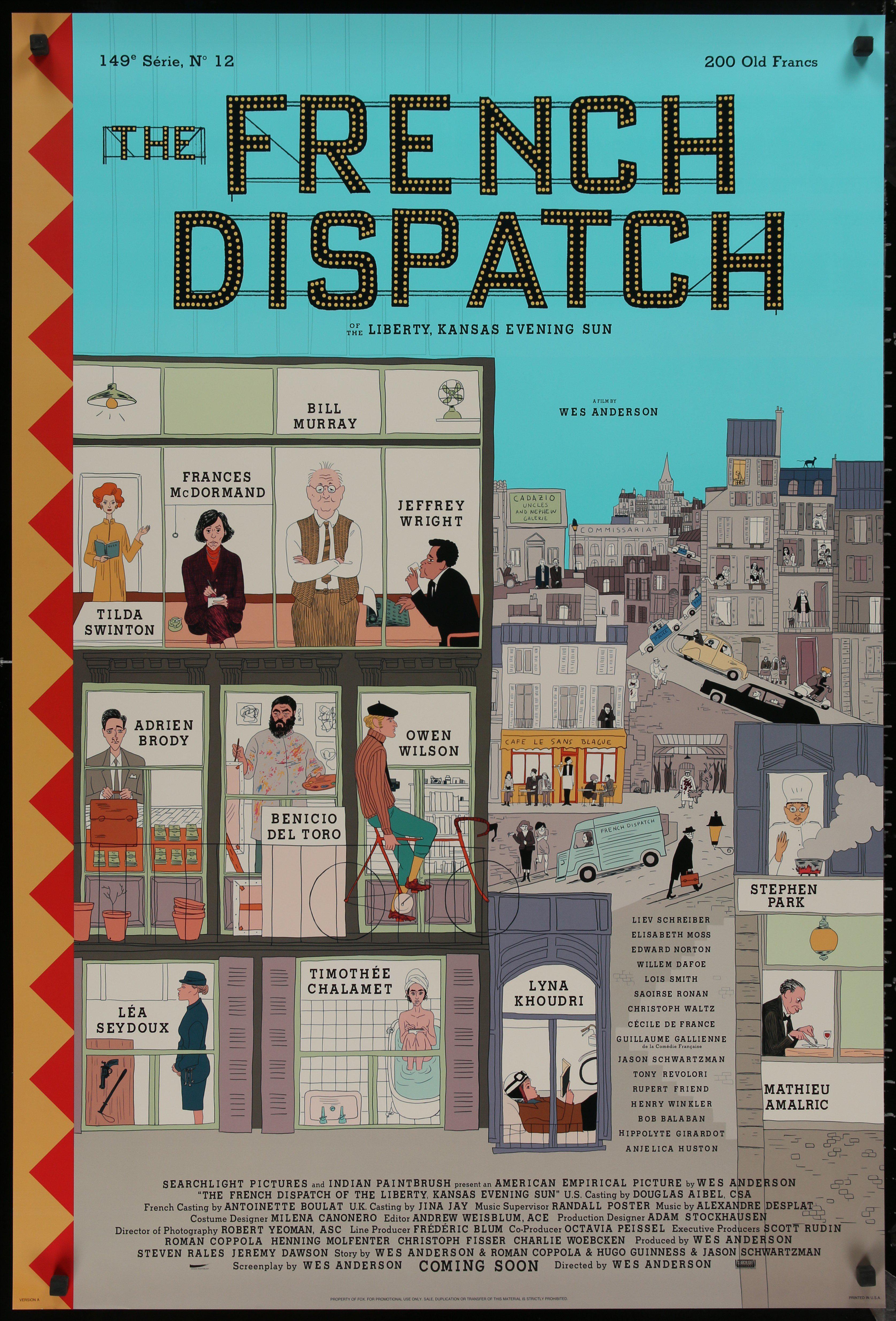 The French Dispatch Main Poster