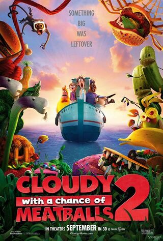 Cloudy with a Chance of Meatballs 2 (2013) Main Poster