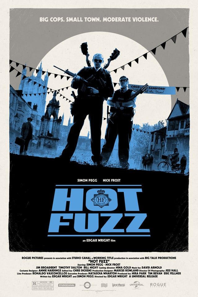 Hot Fuzz (2007) Poster #8