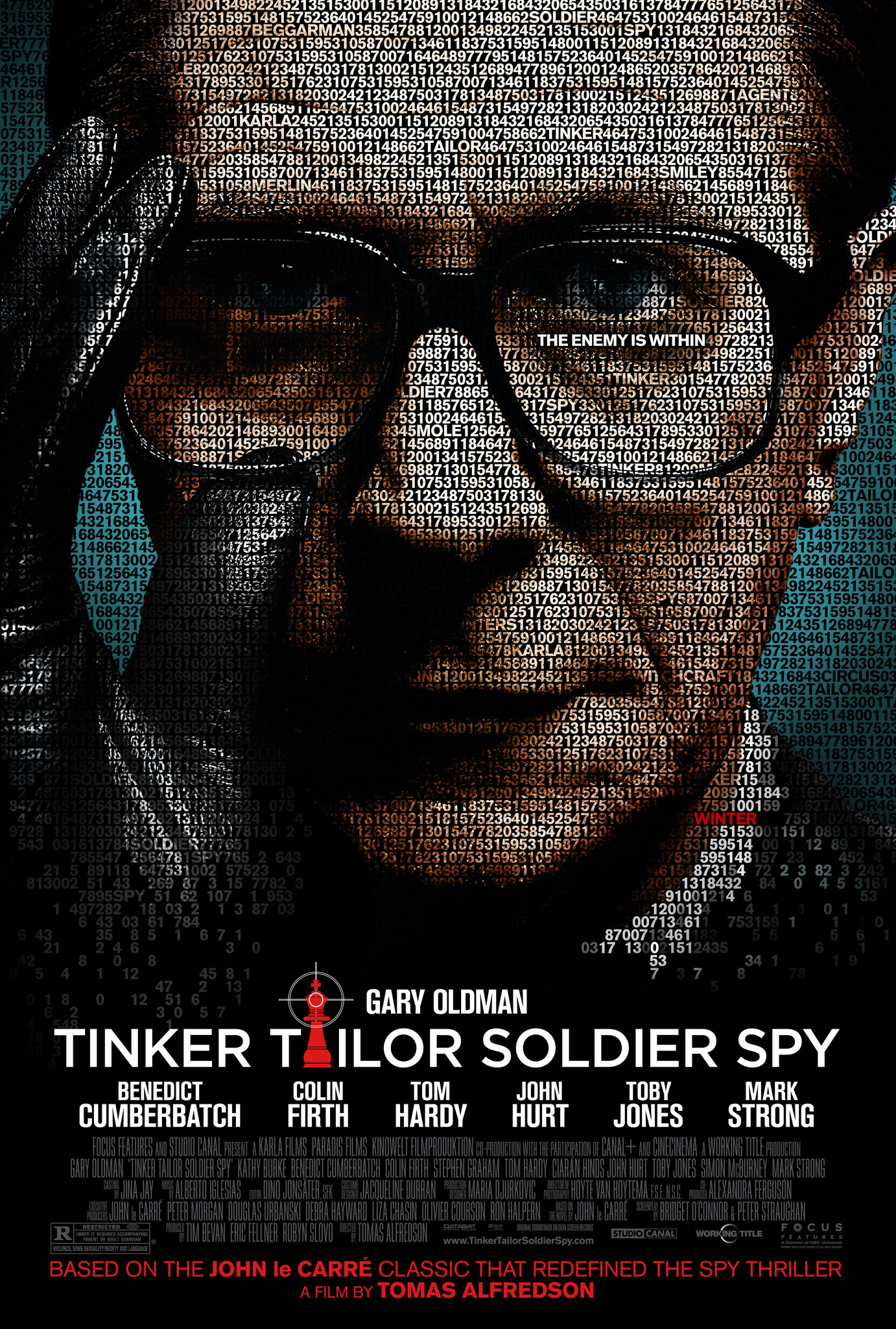 Tinker Tailor Soldier Spy Main Poster