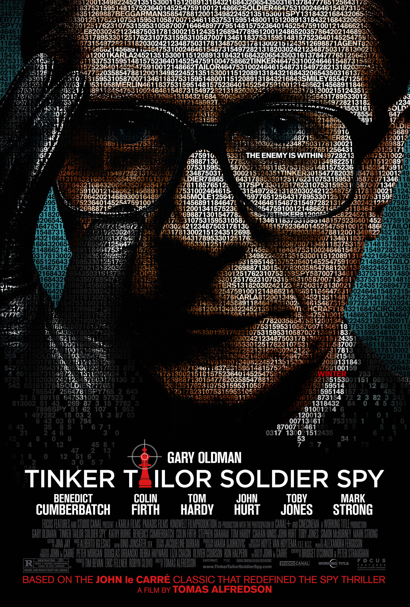 Tinker Tailor Soldier Spy (2012) Main Poster
