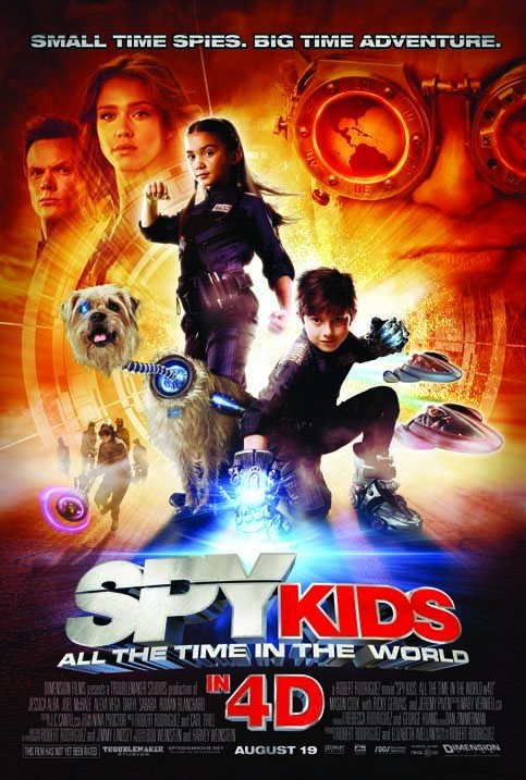 Spy Kids 4-D: All The Time In The World Main Poster