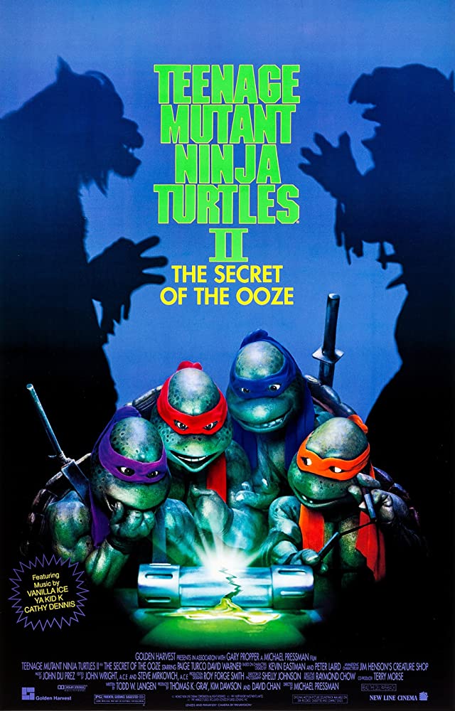 Teenage Mutant Ninja Turtles II: The Secret Of The Ooze Main Poster
