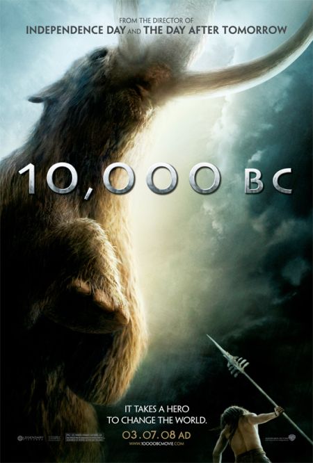 10,000 BC (2008) Main Poster