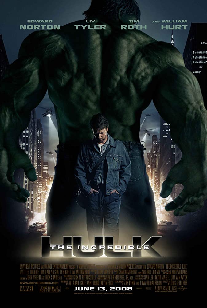 The Incredible Hulk Main Poster