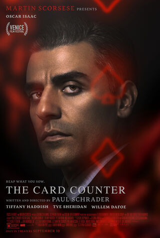 The Card Counter (2021) Main Poster