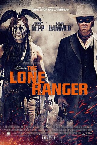 The Lone Ranger (2013) Main Poster
