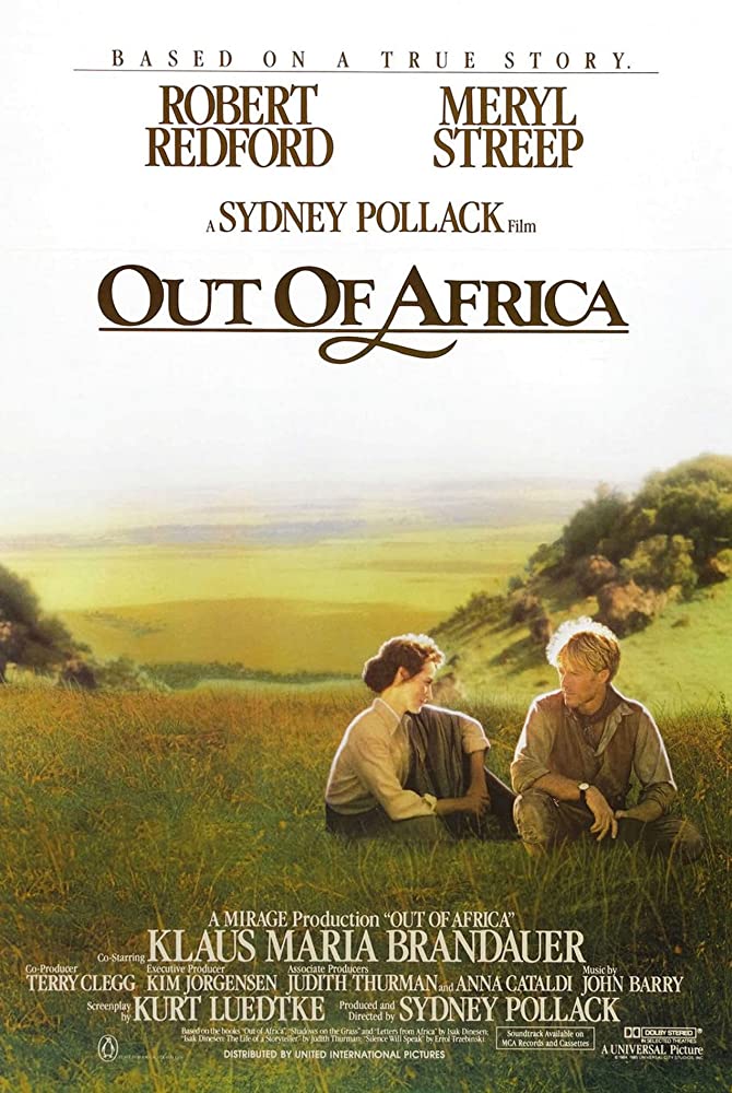 Out of Africa Main Poster