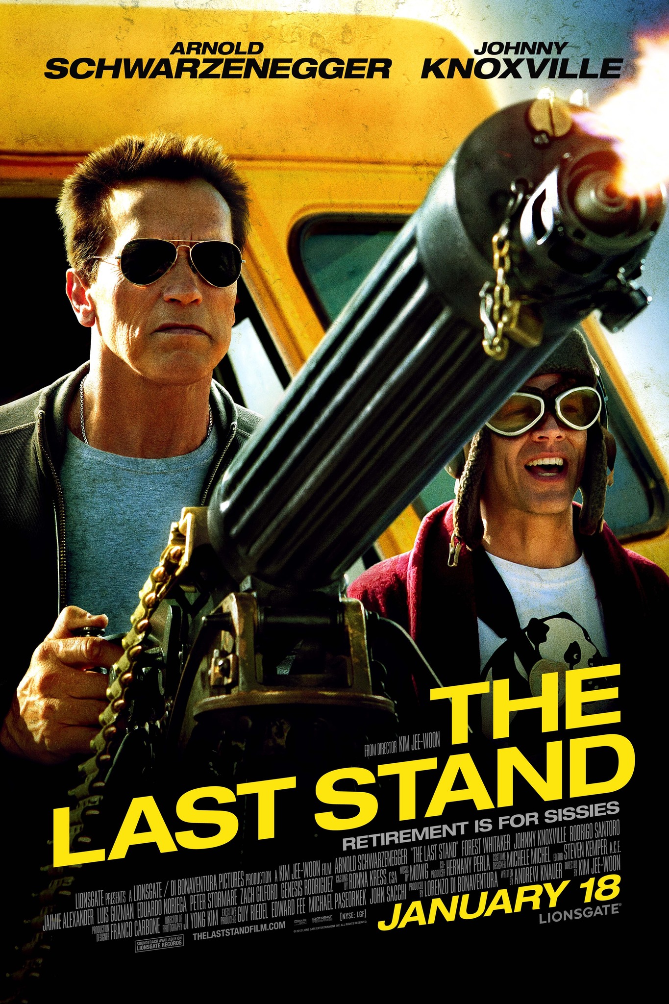 The Last Stand Main Poster