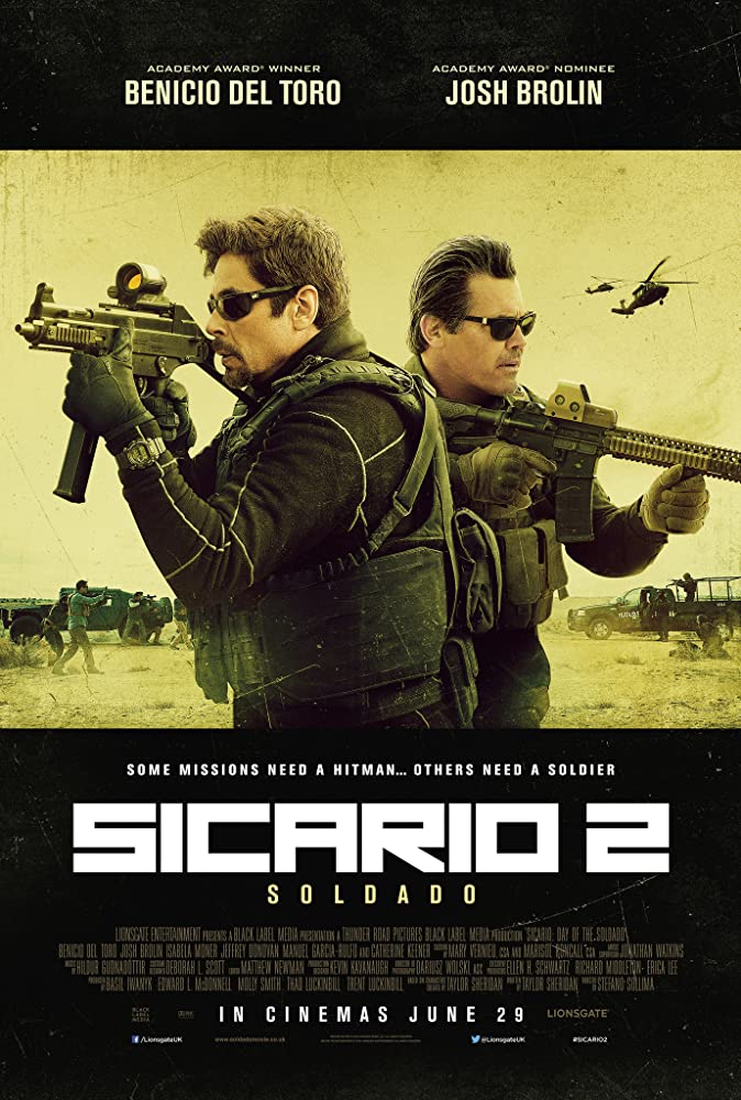Sicario: Day Of The Soldado (2018) Main Poster