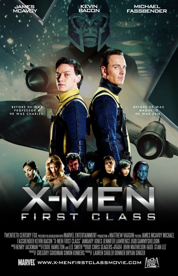 X-Men: First Class Main Poster
