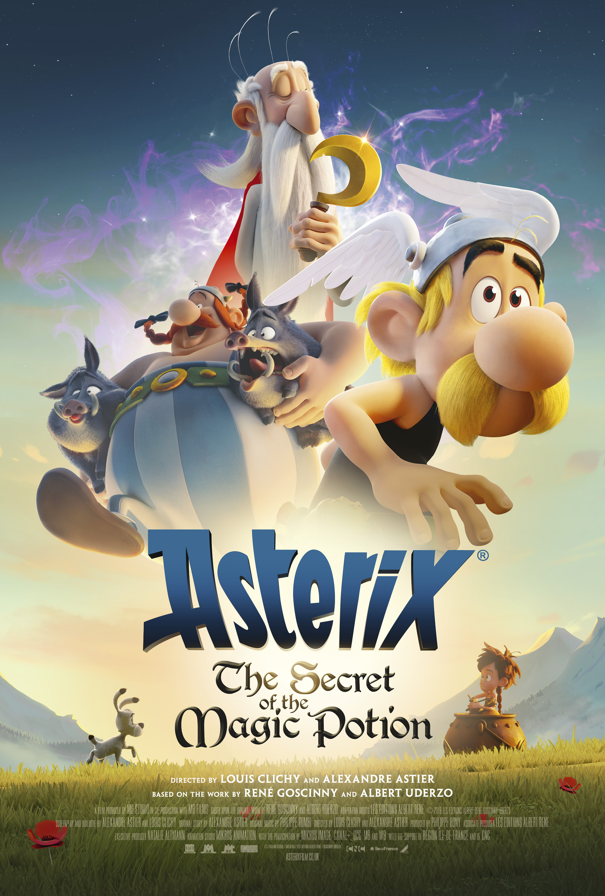 Asterix: The Secret Of The Magic Potion Main Poster