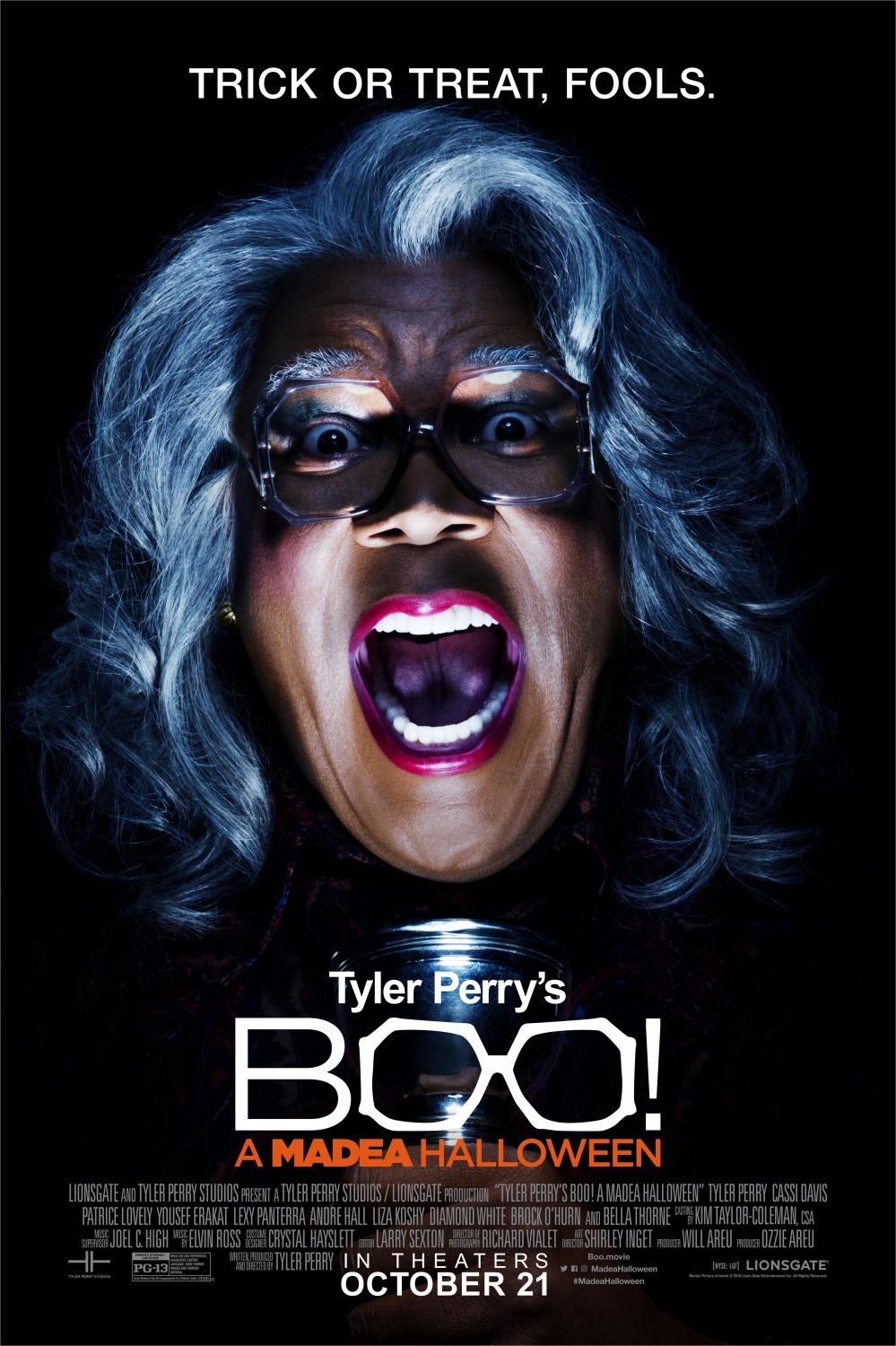 Tyler Perry's Boo! A Madea Halloween Main Poster