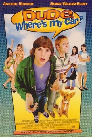 Dude, Where's My Car? (2000) Main Poster