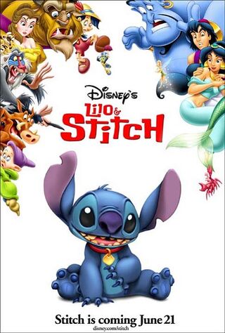 Lilo & Stitch (2002) Main Poster