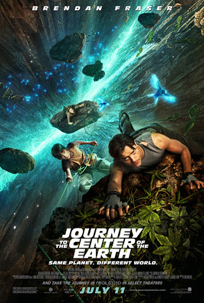 Journey To The Center Of The Earth (2008) Main Poster