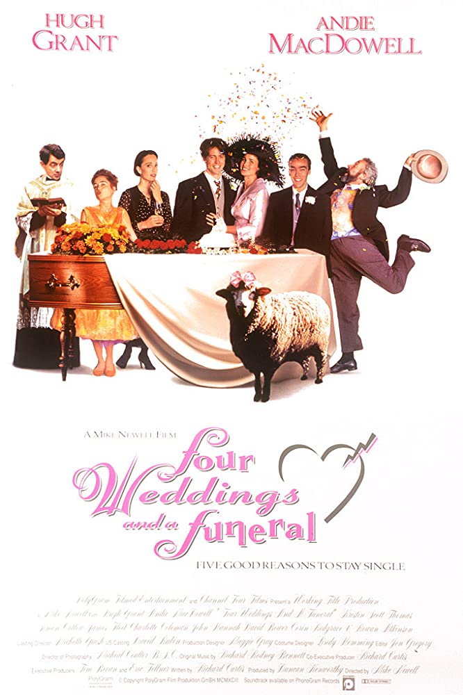 Four Weddings And A Funeral Main Poster