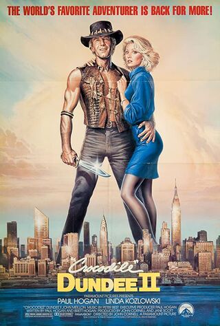 Crocodile Dundee II (1988) Main Poster