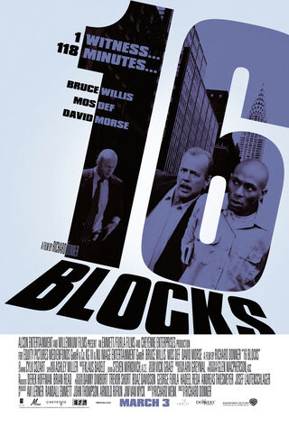 16 Blocks (2006) Main Poster