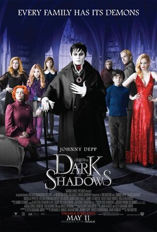 Dark Shadows (2012) Main Poster