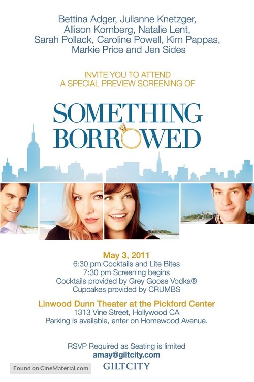 Something Borrowed (2011) Main Poster