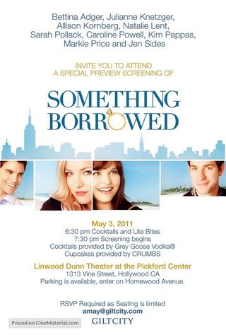 Something Borrowed (2011) Main Poster