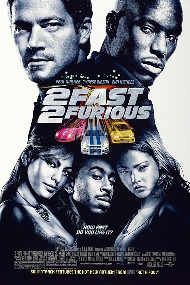 2 Fast 2 Furious Main Poster