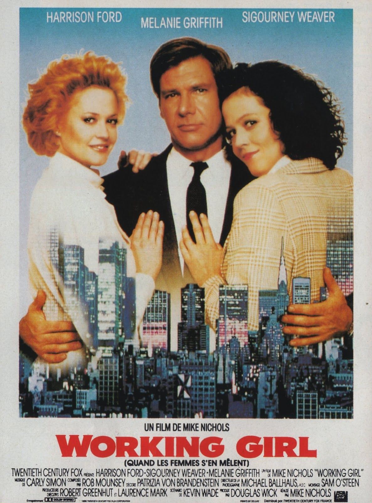 Working Girl (1988) Main Poster