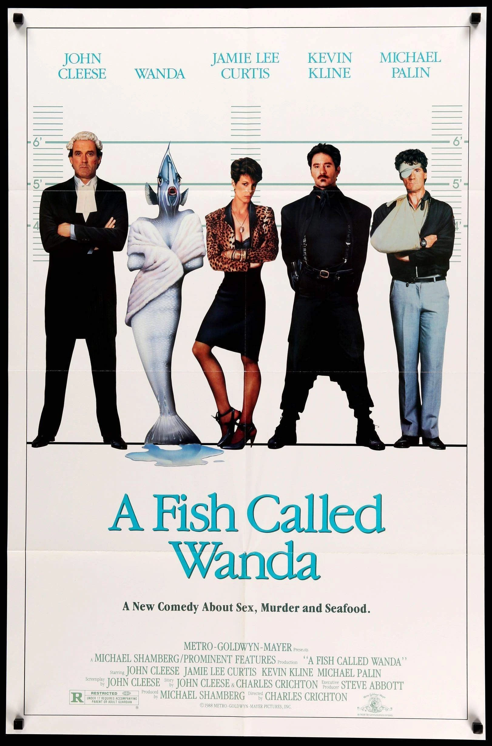 A Fish Called Wanda Main Poster