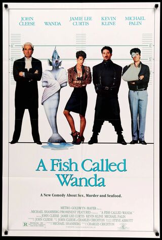 A Fish Called Wanda (1988) Main Poster