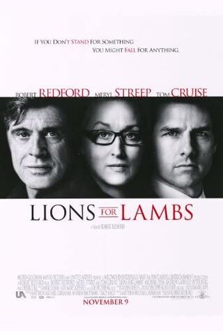 Lions For Lambs (2007) Main Poster