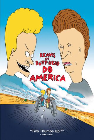 Beavis And Butt-Head Do America (1996) Main Poster