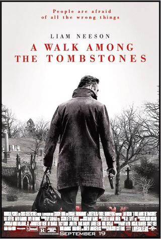 A Walk Among The Tombstones (2014) Main Poster