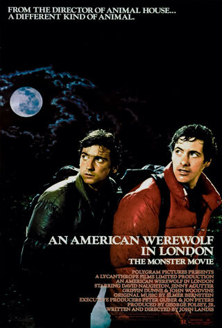 An American Werewolf In London (1981) Main Poster