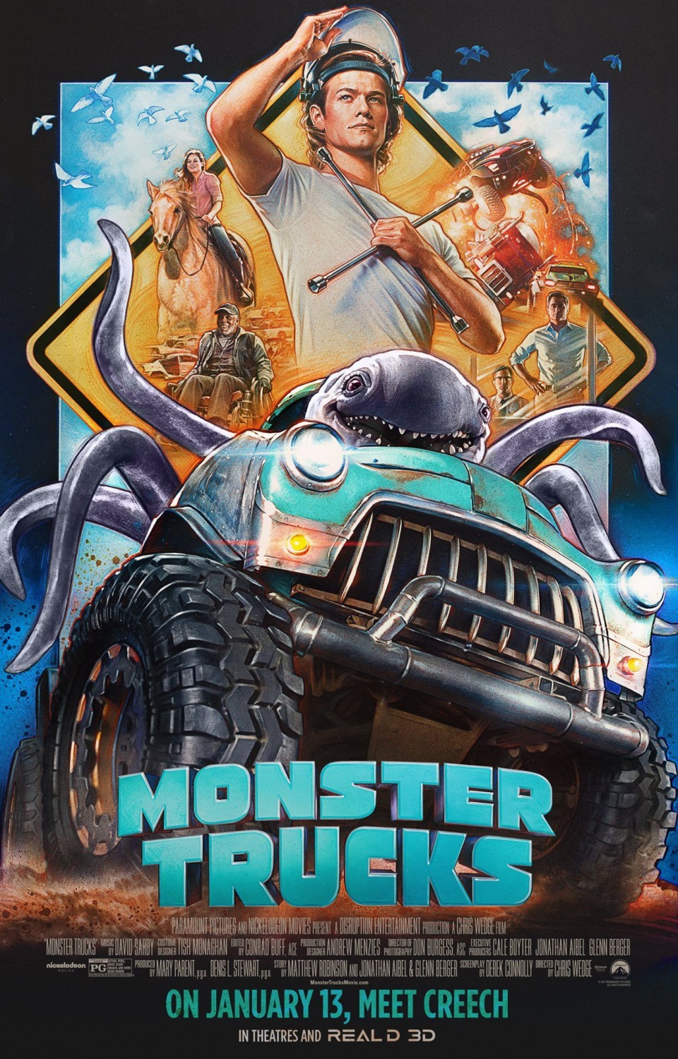 Monster Trucks Main Poster