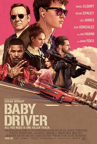 Baby Driver (2017) Main Poster