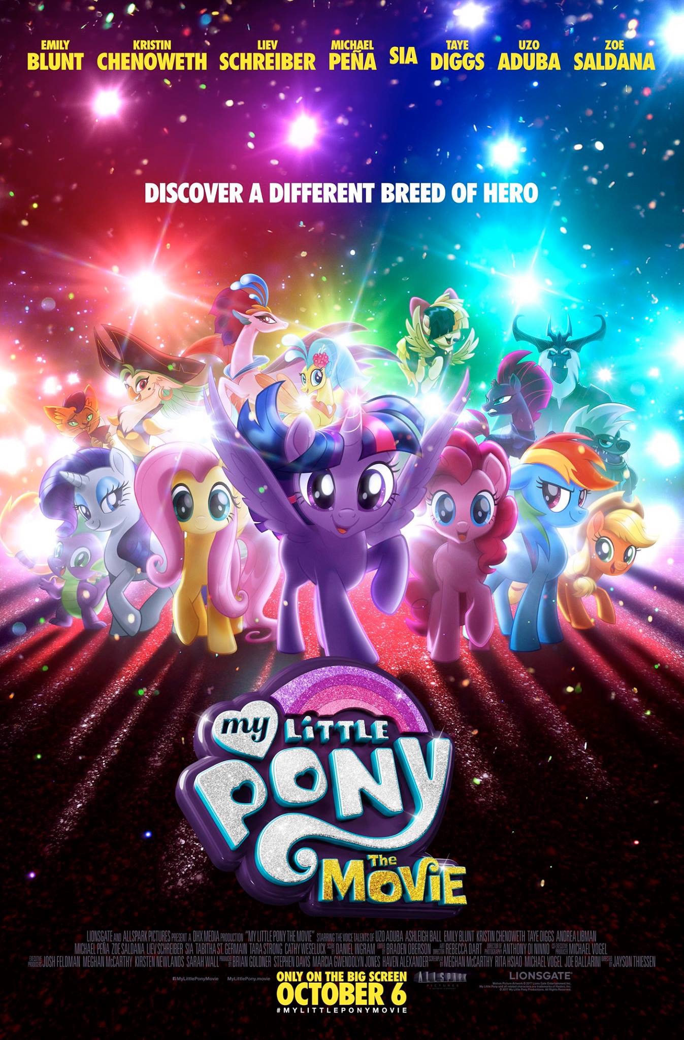 My Little Pony: The Movie Main Poster